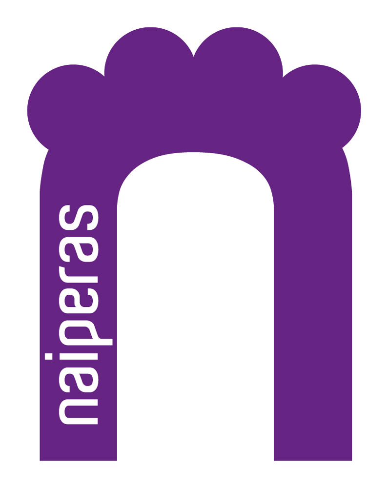 Logotipo de Naiperas, un Evento de igualdad del Ayuntamiento de Vitoria Gasteiz