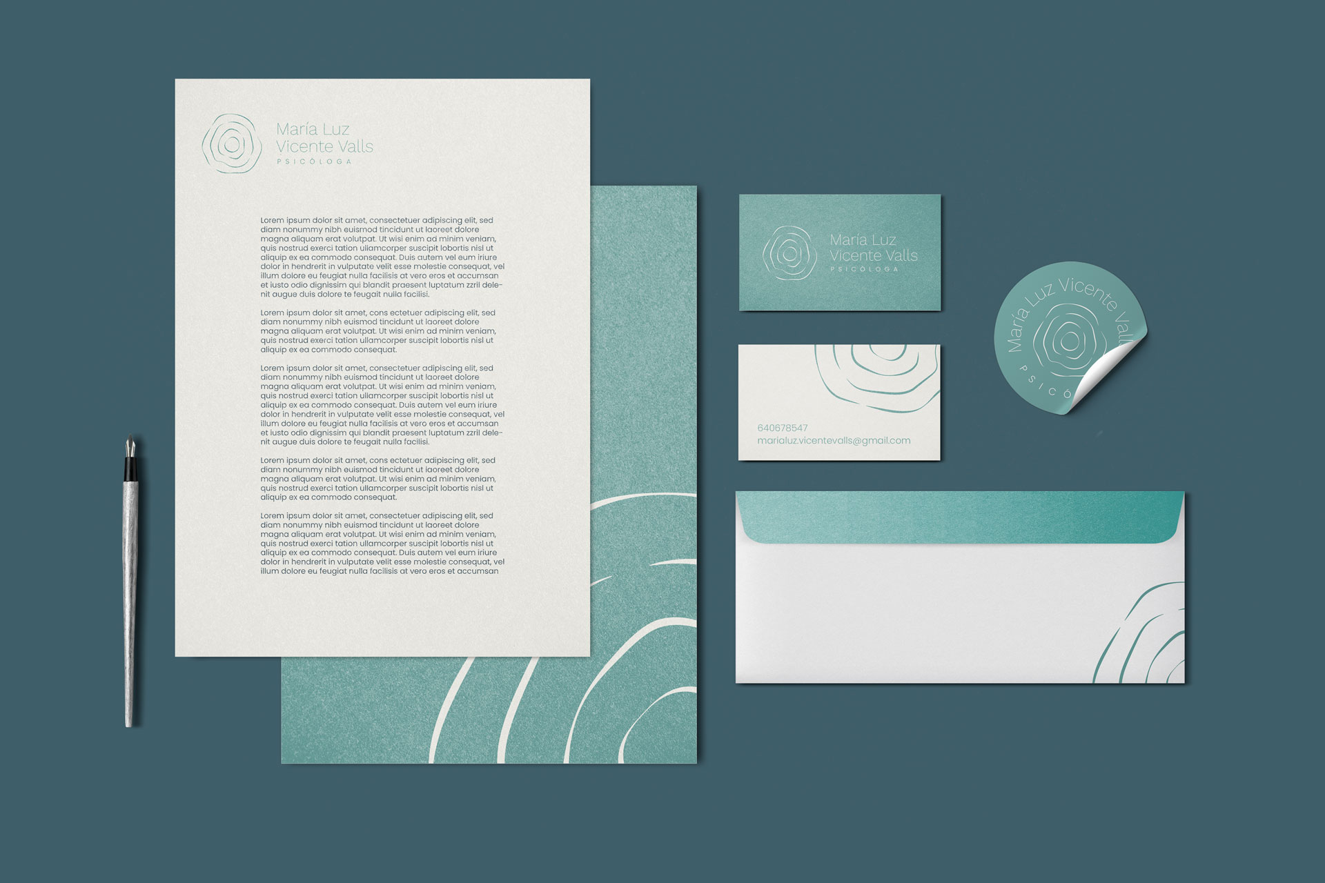 identidad-papeleria-luz-psicologia-vitoria